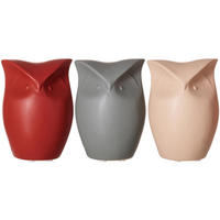 DEKOFIGUREN EULE Tiere bunt 11,5 cm 3er Set - Multicolor, Keramik (11.5/11.5/12.5cm) - Ritzenhoff Breker