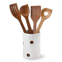 BESTECKHALTER, Keramik, Weiß, Ø 10.5 x 15.5 cm - Weiß, Keramik (7/14/7cm) - Continenta