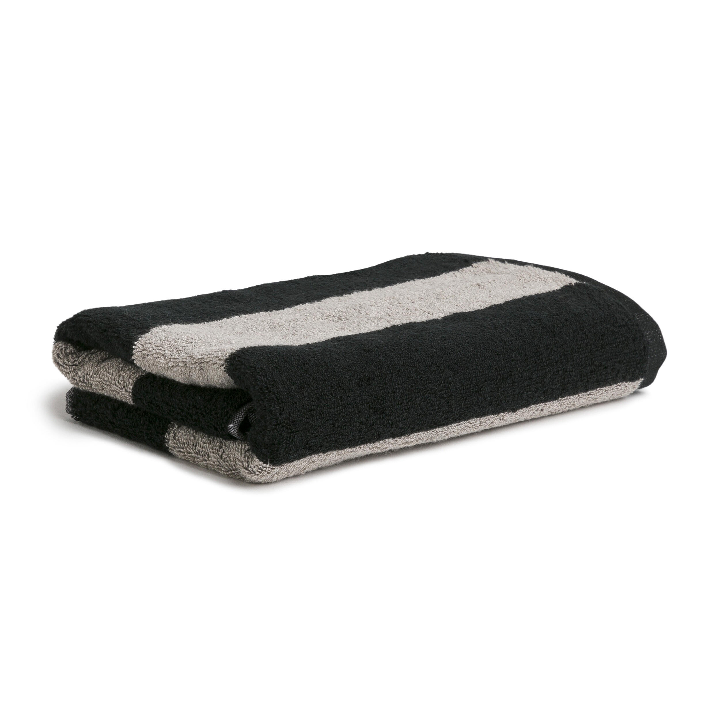 HANDTUCH SUPERWUSCHEL - Beige/Schwarz, Textil (50/100cm) - MÖVE