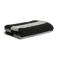 HANDTUCH SUPERWUSCHEL - Beige/Schwarz, Textil (50/100cm) - MÖVE