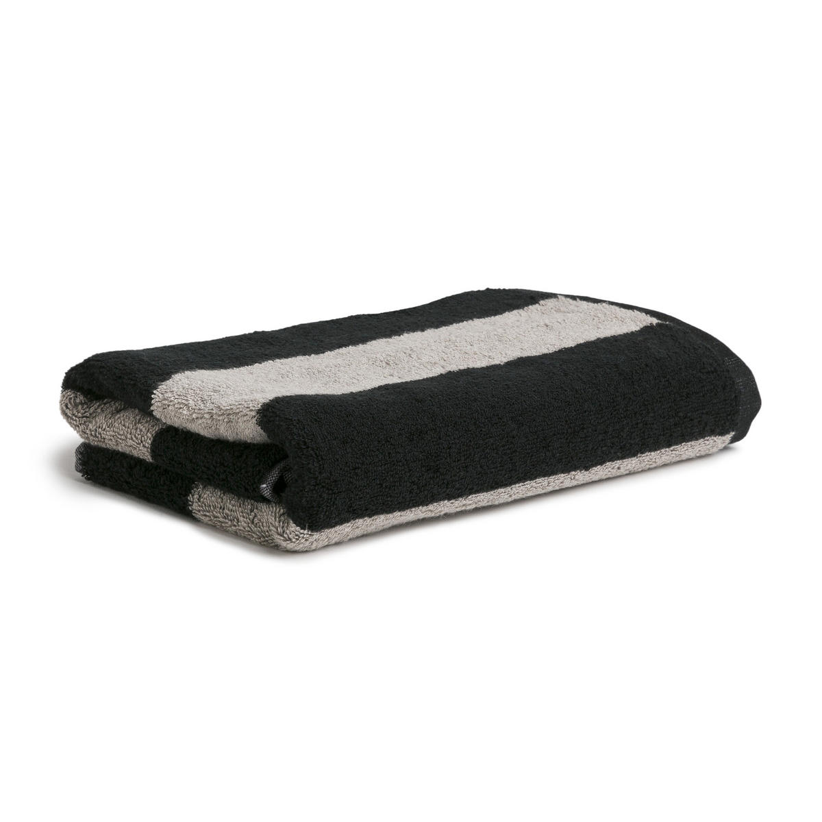 HANDTUCH SUPERWUSCHEL - Beige/Schwarz, Textil (50/100cm) - MÖVE