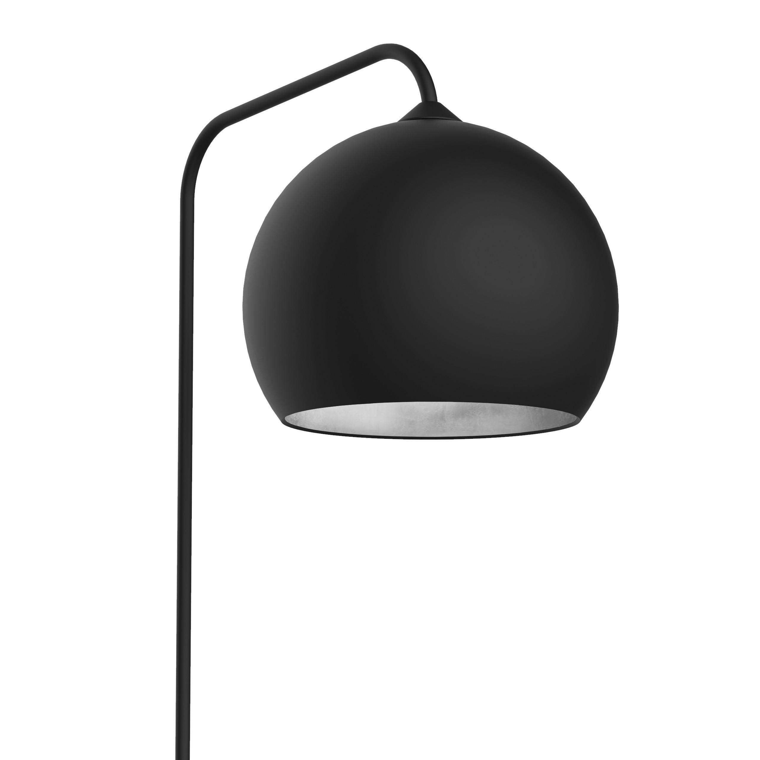 STEHLEUCHTE - Schwarz, Metall (40/65/170cm) - Lumicom
