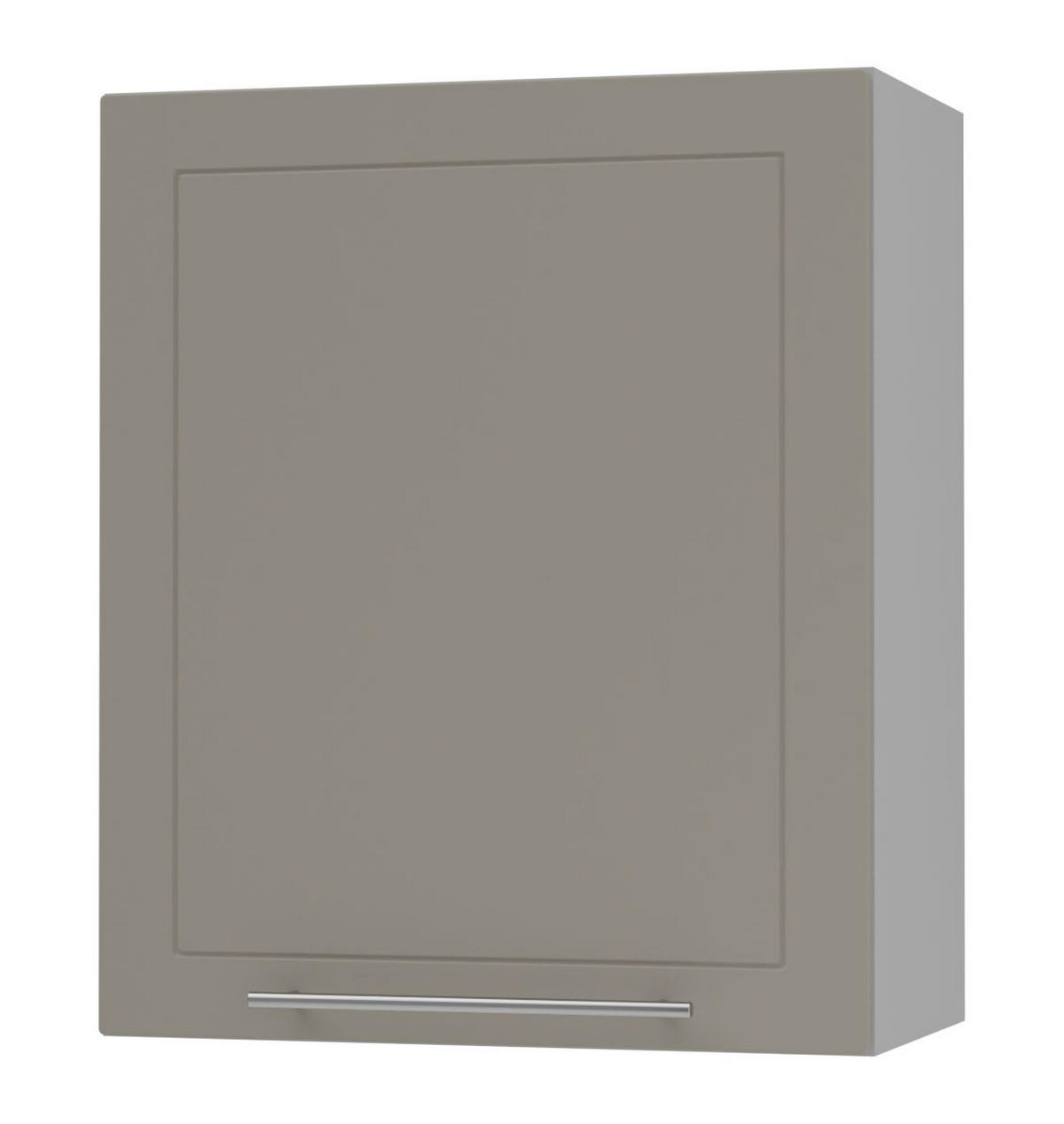 KÜCHENHÄNGESCHRANK Kvantum W2/60 Beige Matt / Grau Matt 60 / 32,5 / 72cm - Beige/Grau, Holz/Holzwerkstoff (60/72/32.5cm) - Feldmann-Wohnen