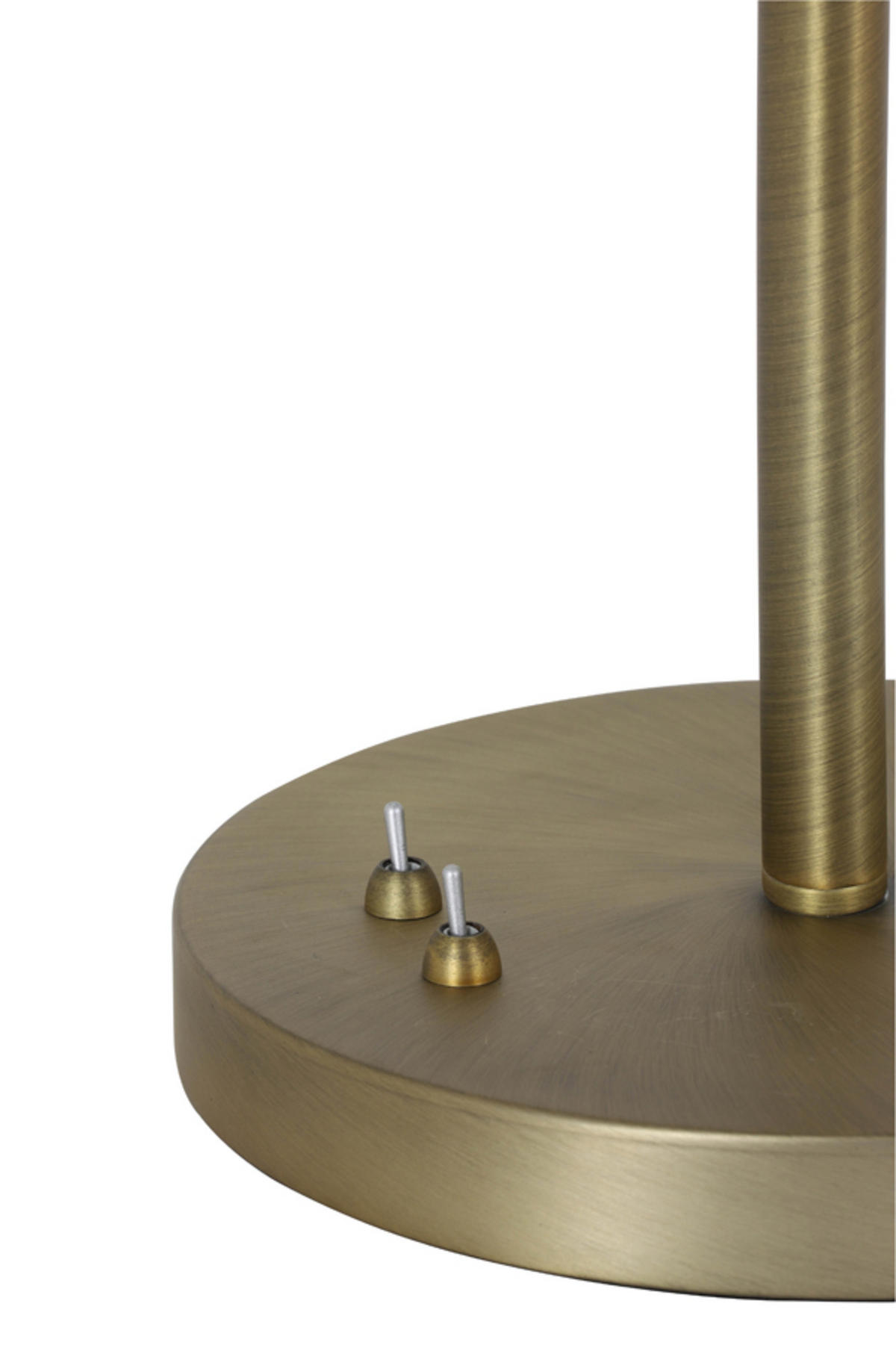 LAMPENFUSS Montana Bronze Ø20/47,5 cm - Bronzefarben, Metall (20/20/47.5cm) - Light & Living