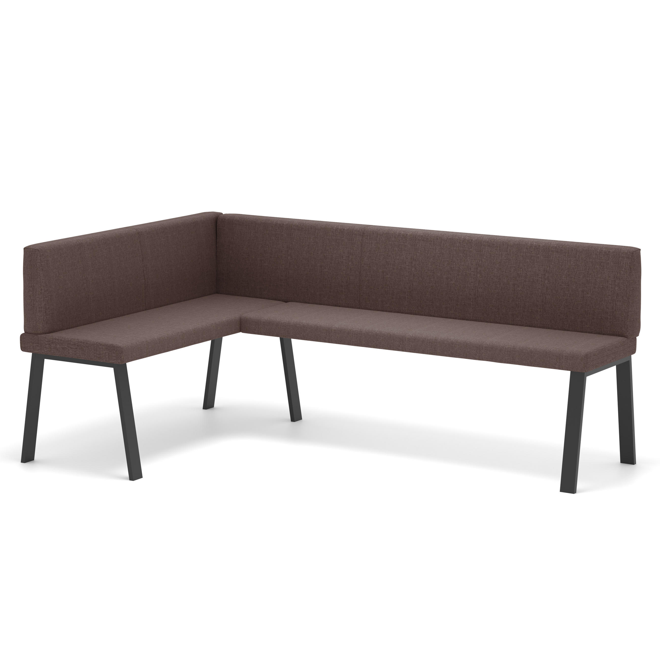 Idohome Eckbank Braun 168x128 cm
