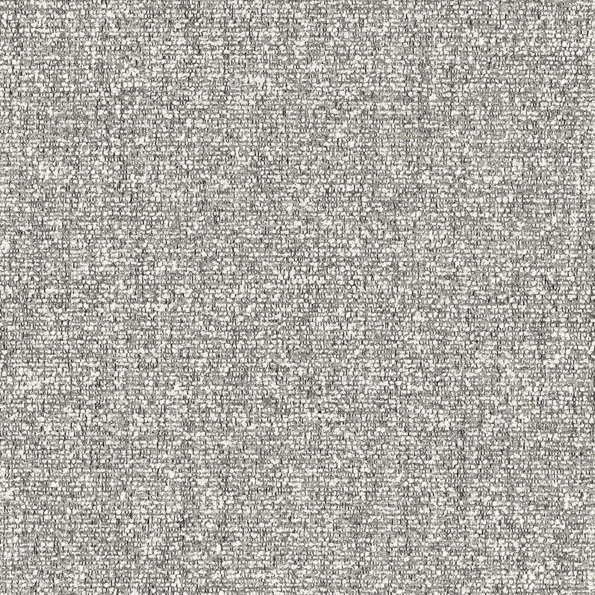 POLSTERBETT KORA, Lattenrost, ohne Bettkasten, gepolsterte Kopfstütze 160/200 in Aschegrau - Hellgrau/Schwarz, Holz/Textil (160/200cm) - imoebel24
