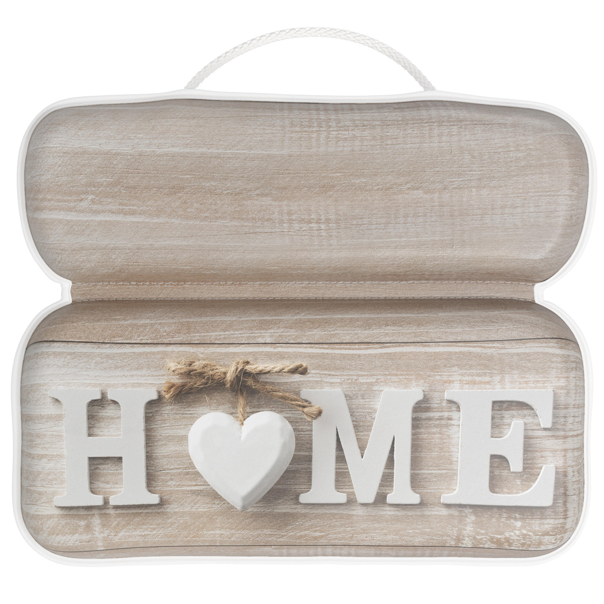 BADEWANNENKISSEN Home - Braun, Kunststoff (39/5.5cm) - Sanilo