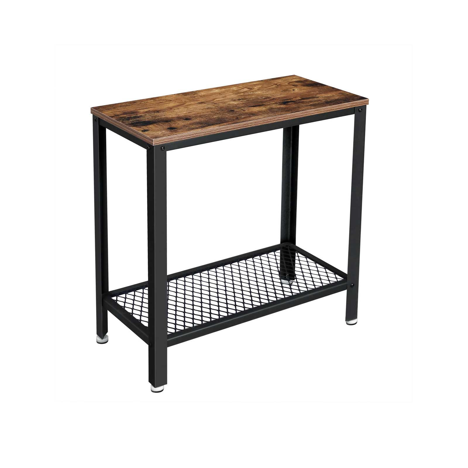 Hansiro Beistelltisch Braun 30x60x60 cm