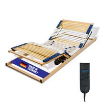 ELEKTRISCHER LATTENROST eRost mit Motor, fertig montiert 70x200 cm - Naturfarben, Holz (70/200cm) - Coemo