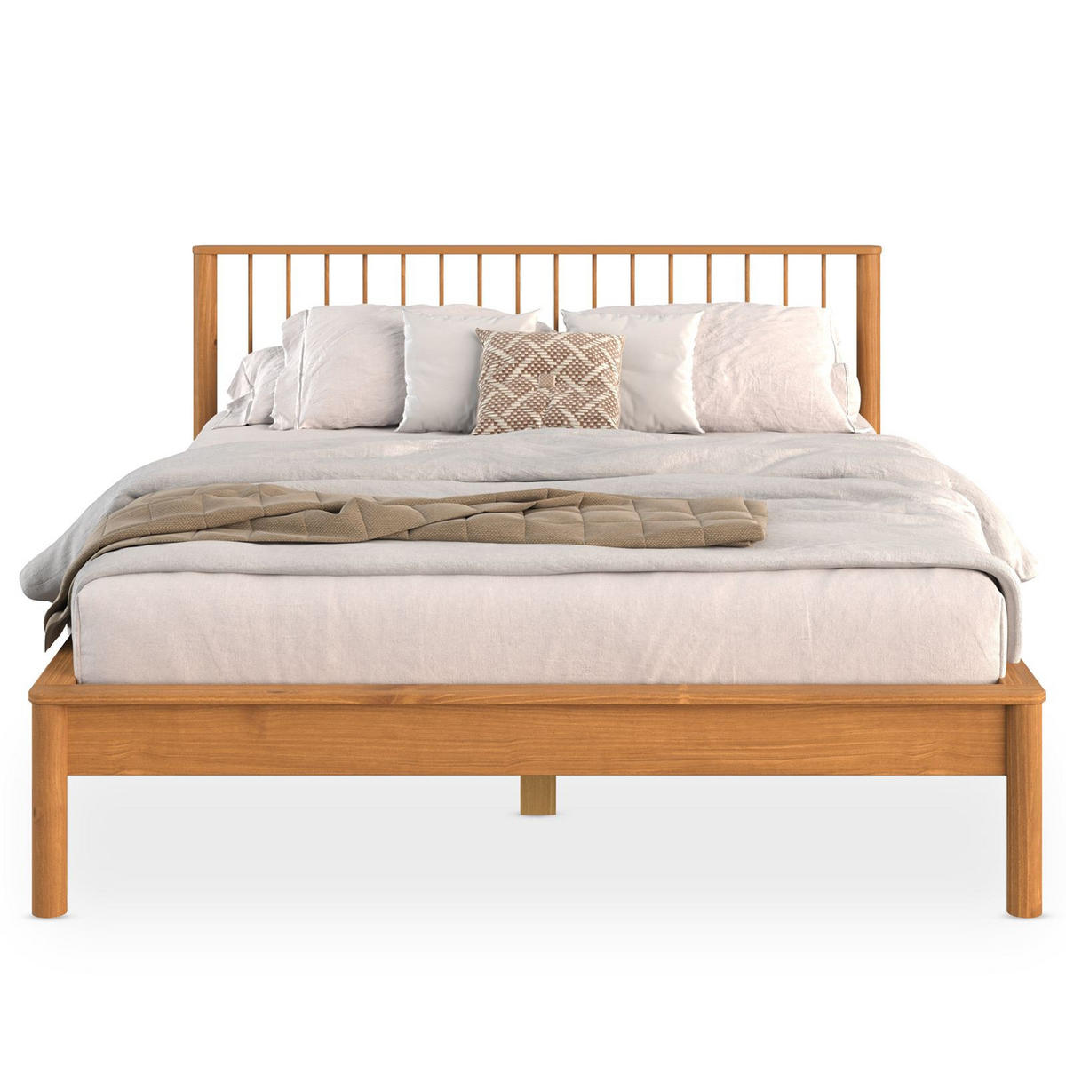FUTONBETT APOANA 140x190 cm Eiche - Eichefarben, Holz (140/190cm) - IDIMEX