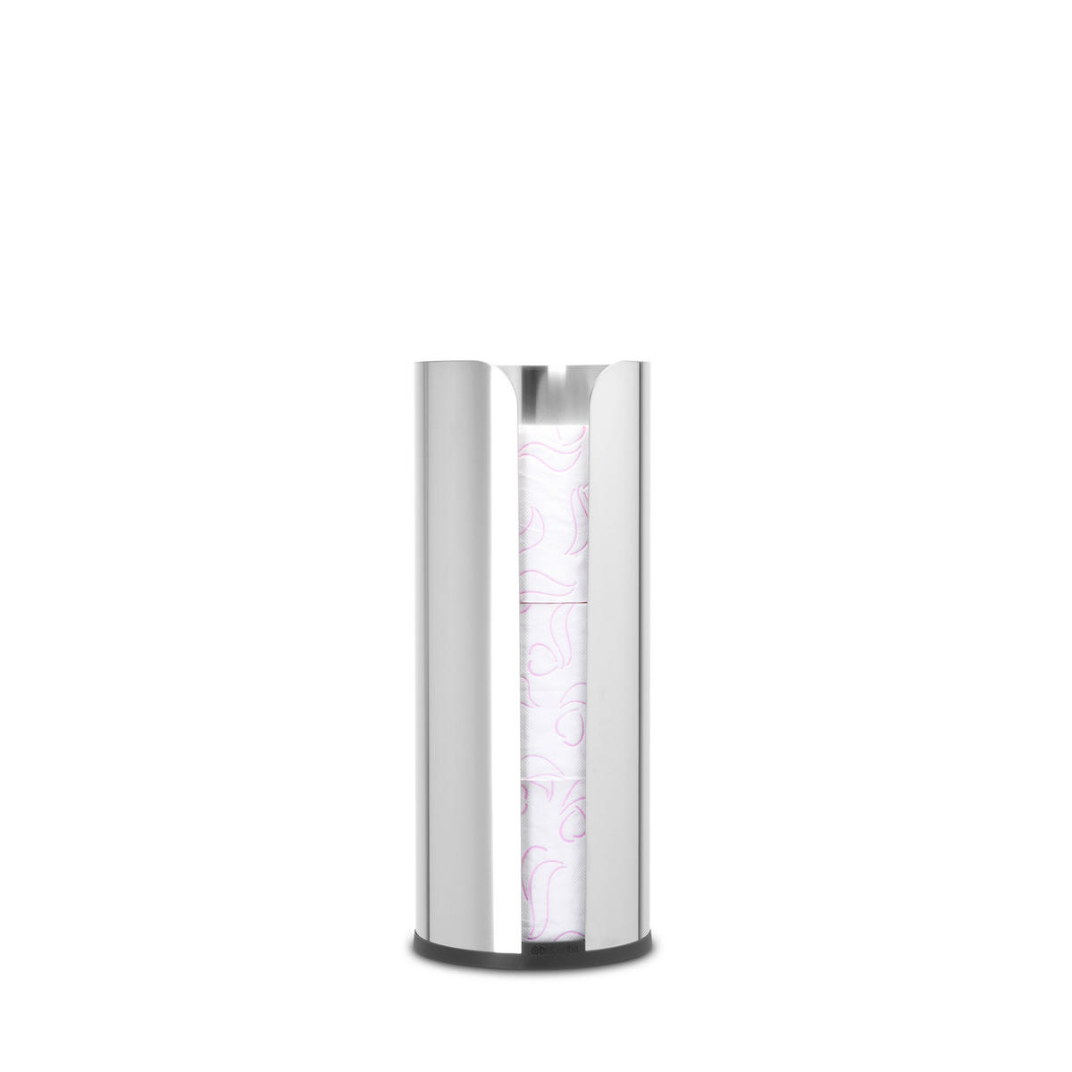 TOILETTENROLLEN-SPENDER, Brilliant Steel, für 3 Rollen - Silberfarben, Metall (13.2/32.1/13.2cm) - Brabantia