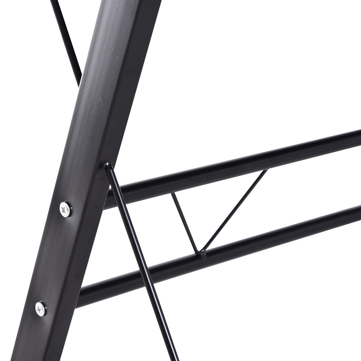 ECKSCHREIBTISCH Schwarz 1 Stück - Schwarz, Holzwerkstoff (130/73.5/735cm) - GiPP