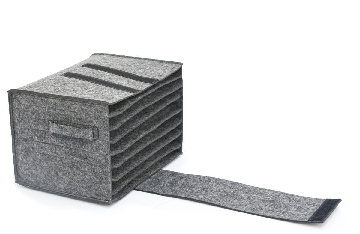 Dunedesign Tellerhalter Grau 20x18x27 cm