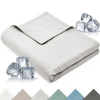 KÜHLDECKE Bambus Viskose 150x200 cm, Hellgrau - Hellgrau, Textil (150/200cm) - Blumtal