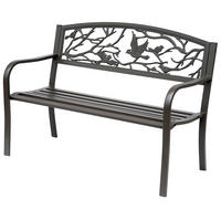GARTENBANK DE-17750 Braun - Braun, Metall (127/85/60cm) - ComfortXL