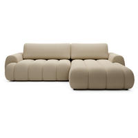 ECKSOFA mit Bettkasten Puro 270 cm, Rechts, Beige - Beige, Holz (168/272cm) - Emporius