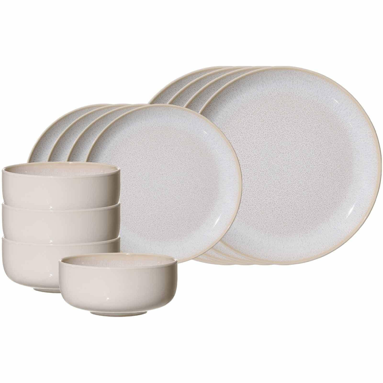 BASIC-SET Laredo beige 12er Set - Beige, Keramik (1/1/1cm) - Ritzenhoff Breker