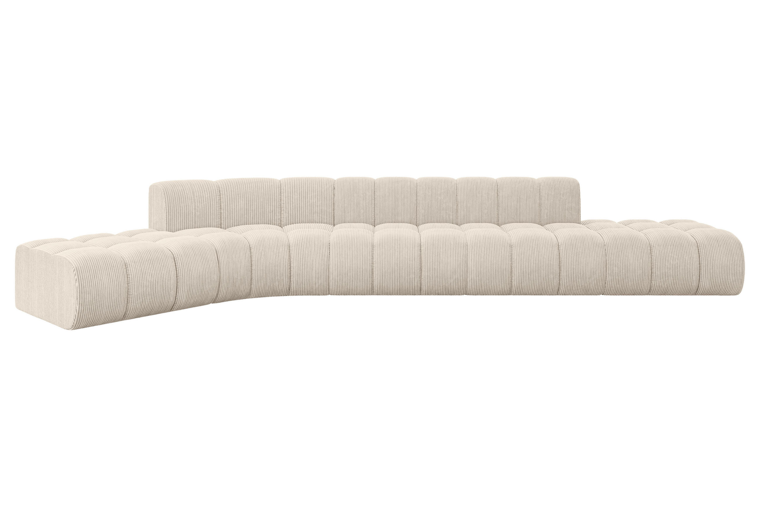 Altdecor Ecksofa Beige 471x174 cm