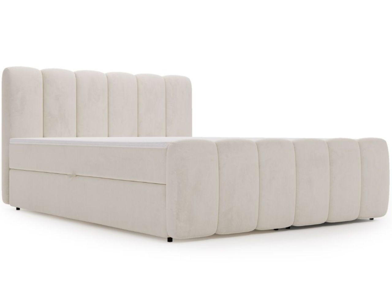 BOXBETT Cloud 180x200 Beige - Beige, Holz/Textil (180/200cm) - Graingold