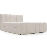 BOXBETT Cloud 180x200 Beige - Beige, Holz/Textil (180/200cm) - Graingold