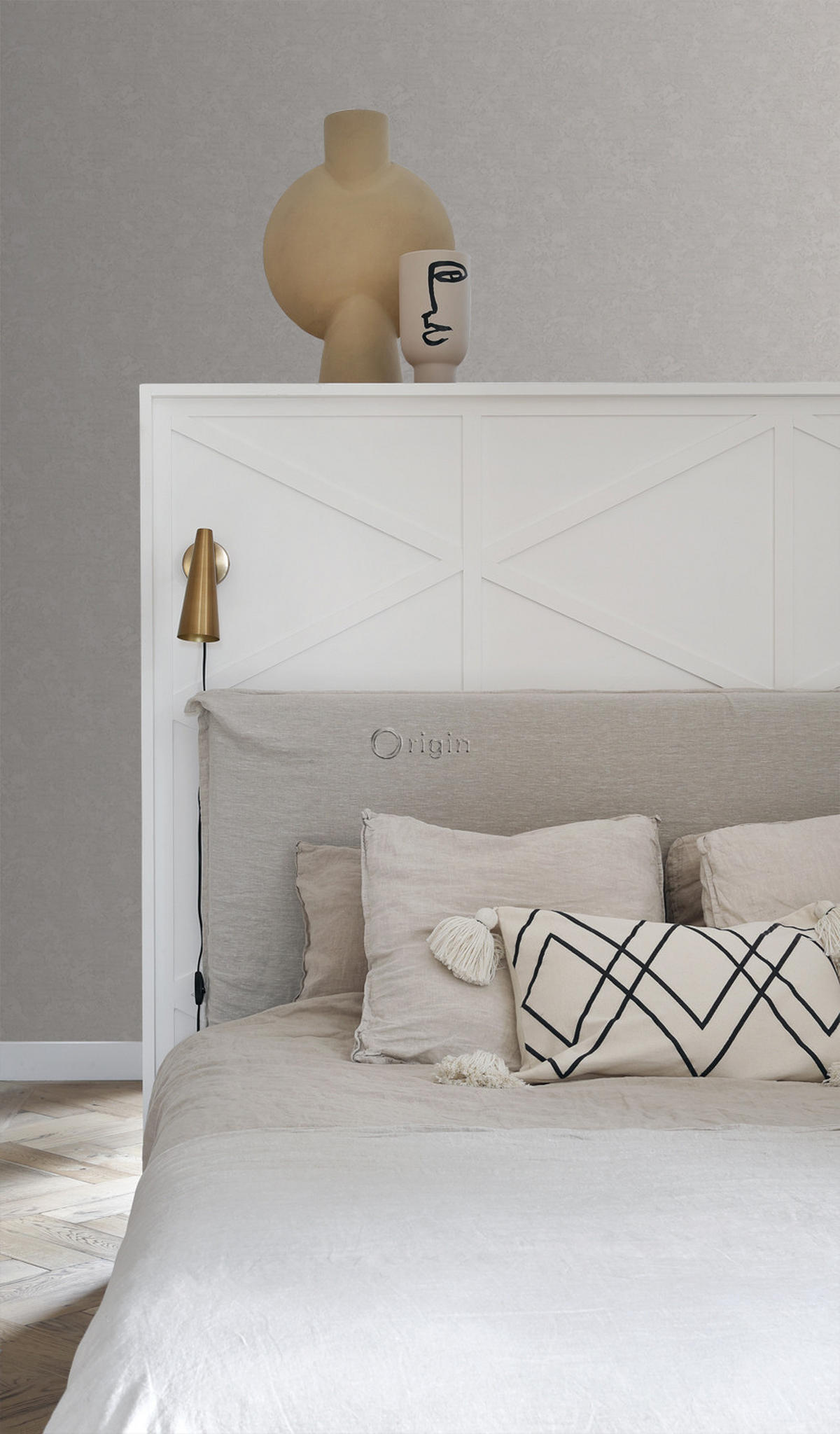 TAPETE Uni 53 cm x 10.05 m - Braun, Papier (53/1000cm) - Origin Wallcoverings