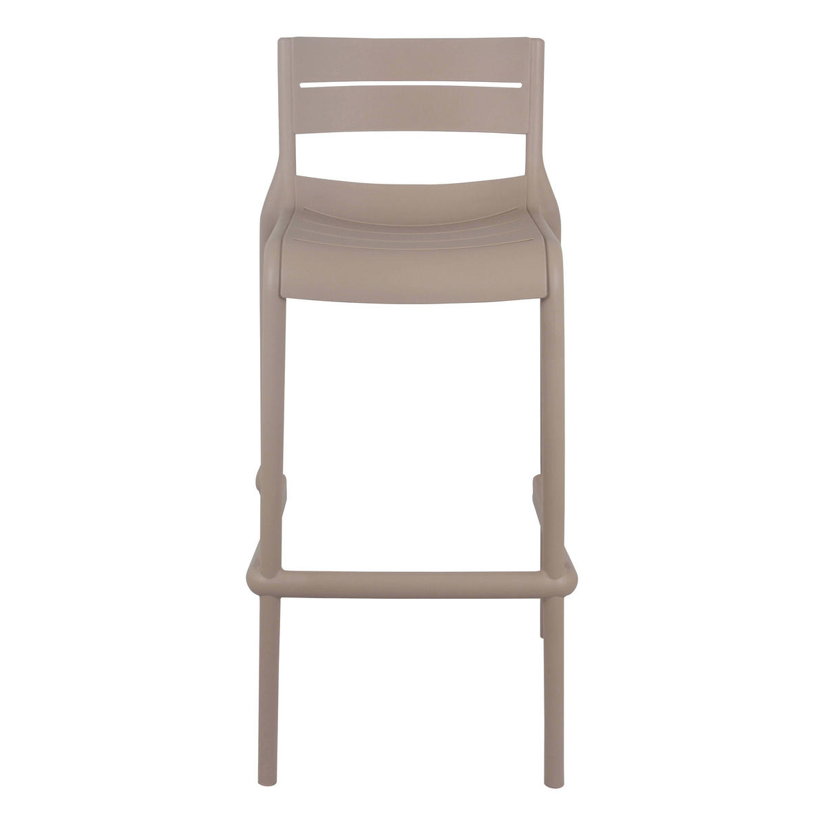 HOCHSTUHL, Elfenbeinfarbe - Creme, Kunststoff (49/51cm) - Oviala