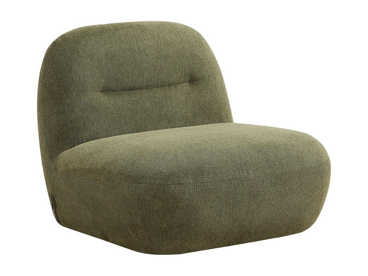 SESSEL mit gerader Rückenlehne - 1 Person - Stoff - Grün - - Grün, Textil (82/73/84cm) - Vente-Unique