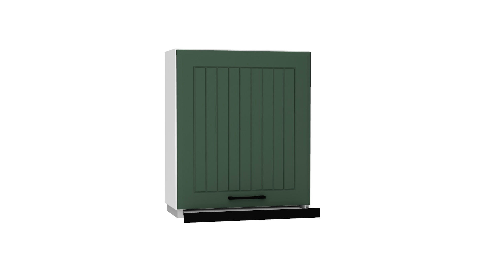 HÄNGESCHRANK W60/68 SLIM P/L OK.CZ - ARVION - Integrierter Dunstabzug - Grün, Holz/Metall (60/68/30cm) - ROYAL24_MARKT