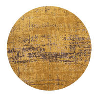 TEPPICH Liberty Gold Mad Men 140/140 cm - Gelb, Textil (140/140cm) - Louis De Poortere