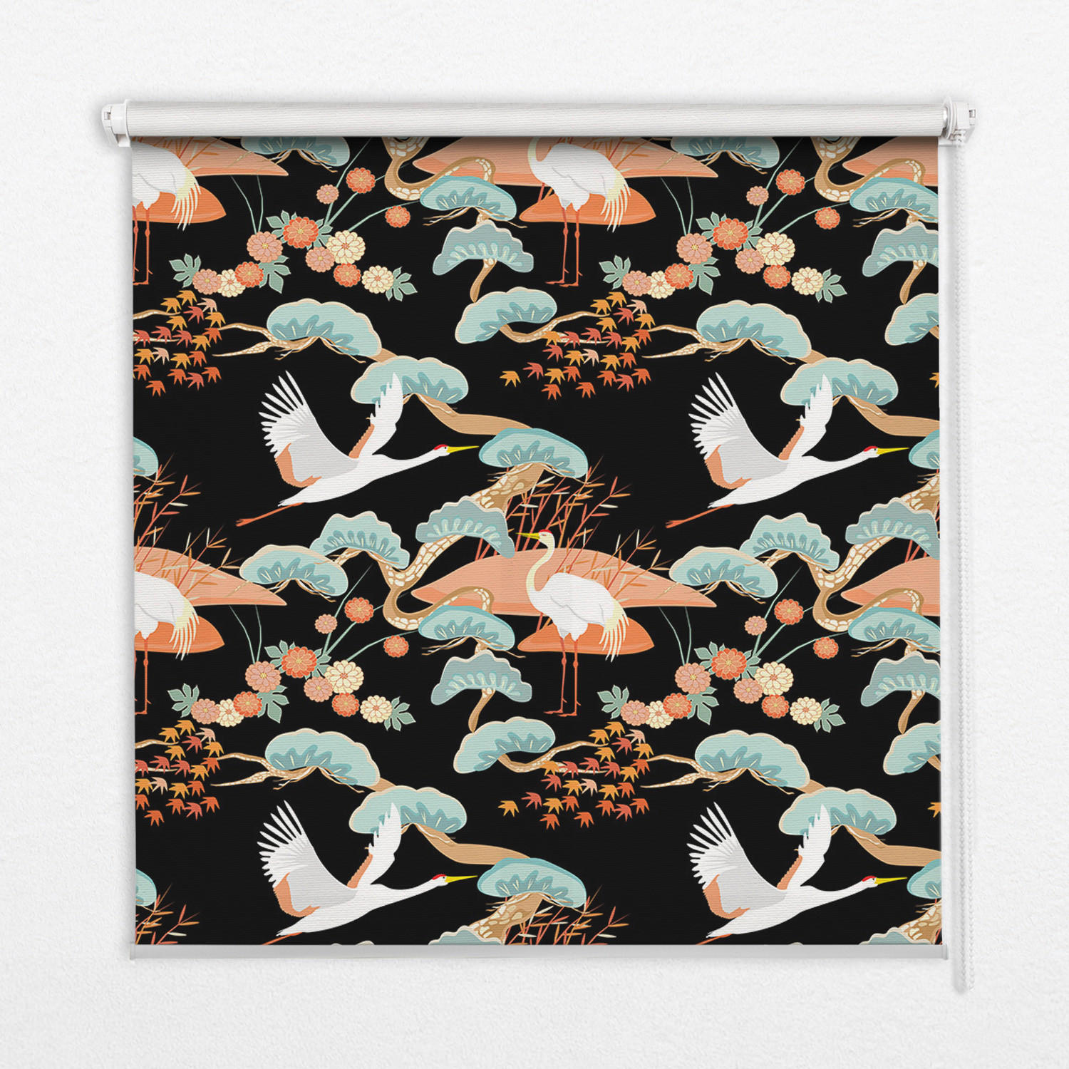 TULUP VNITŘNÍ roleta - okenní roleta - roleta - 100x100 cm - Létající volavka