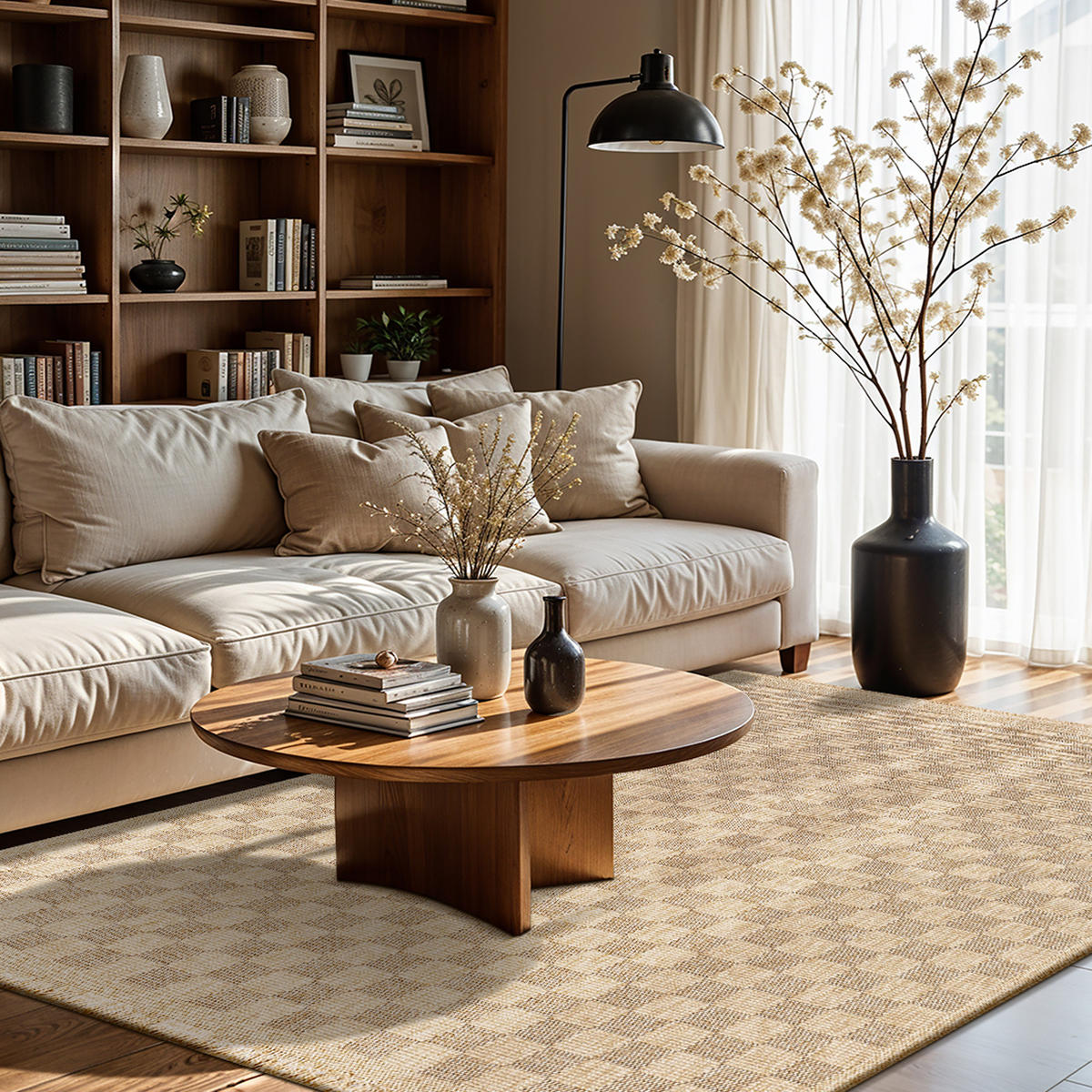 OUTDOORTEPPICH Jute-Optik 200/275 cm Braun - Braun, Naturmaterialien/Textil (200/275cm) - LIVABLISS