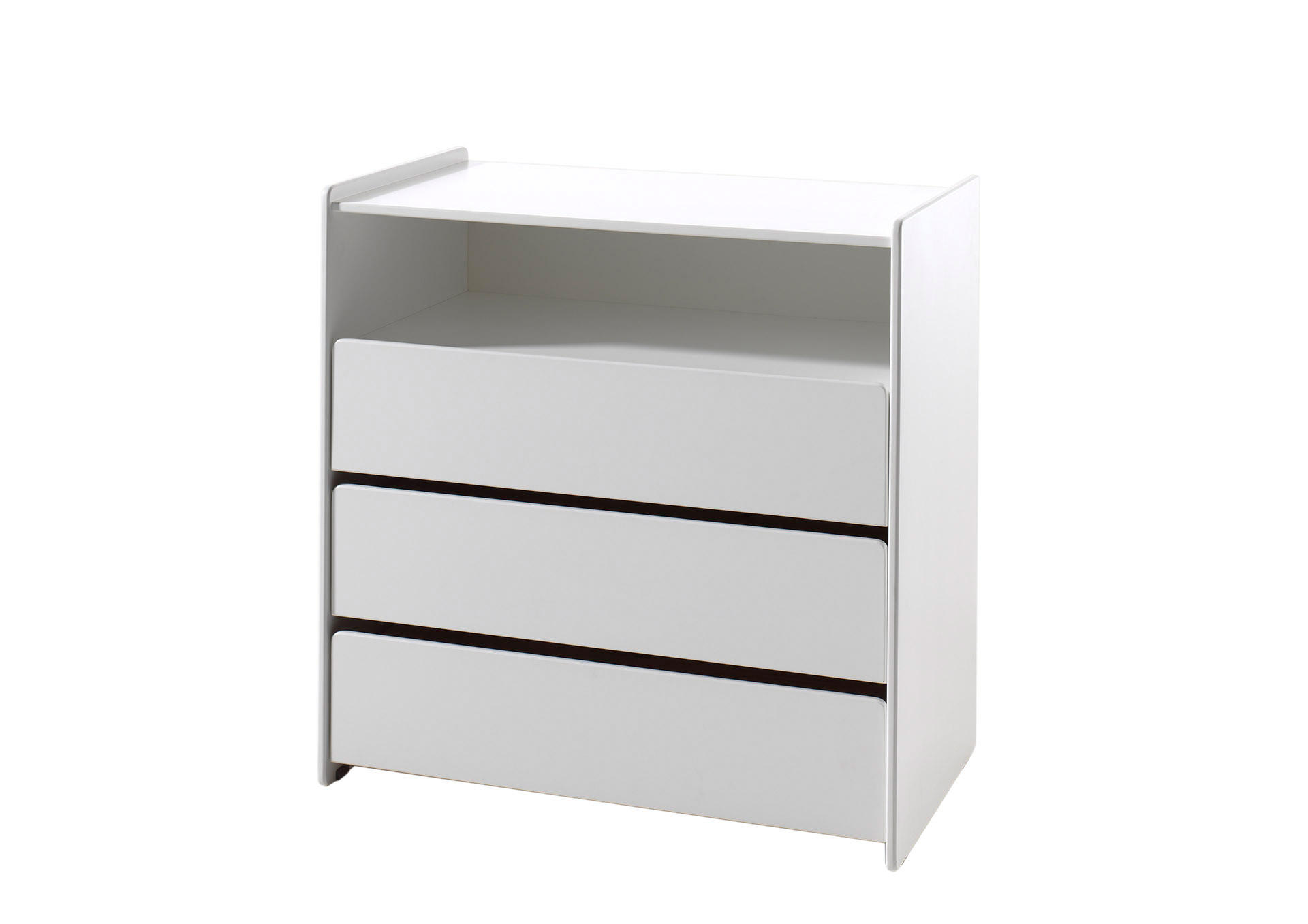 KOMMODE KIDDY Weiß 90x47x92 cm - Weiß, Holz (90/92/47cm) - FURNLUX
