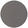 BASIC VELOURS TEPPICH CARLA RUND - Anthrazit, Textil (133/133cm) - Snapstyle