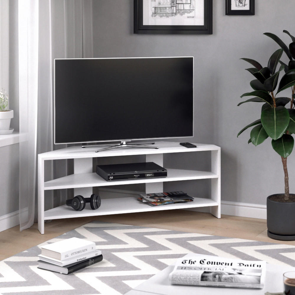 LOWBOARD Weiß 114 x 45 cm - Weiß, Holzwerkstoff (114/45/36cm) - Vicco