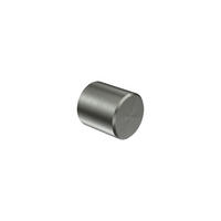 ENDSTÜCKE FÜR GARDINENSTANGEN 20 mm Ø, Santo Edelstahl-Optik, Packung 2 Stück - Edelstahlfarben, Metall (2.5/2.5/2.5cm) - INTERDECO