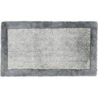 BADTEPPICHE LUXURY HOME TWO-TONE 590 SCHIEFER - 77 - Grau, Textil (70/120cm) - Cawö