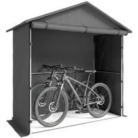 CARPORT Dunkelgrau 1 Stück - Dunkelgrau, Kunststoff/Metall (112/200/200cm) - GiPP
