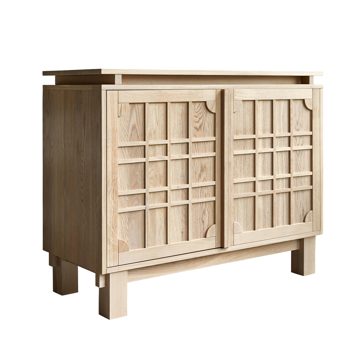 ANRICHTE Bodi Natur aus Eiche - Naturfarben, Holz (120/95/50cm) - Tikamoon