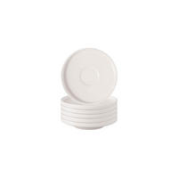 ESPRESSOUNTERTASSEN Afina weiß ø 11,6 cm 6er Set - Weiß, Keramik (11.6cm) - Villeroy & Boch