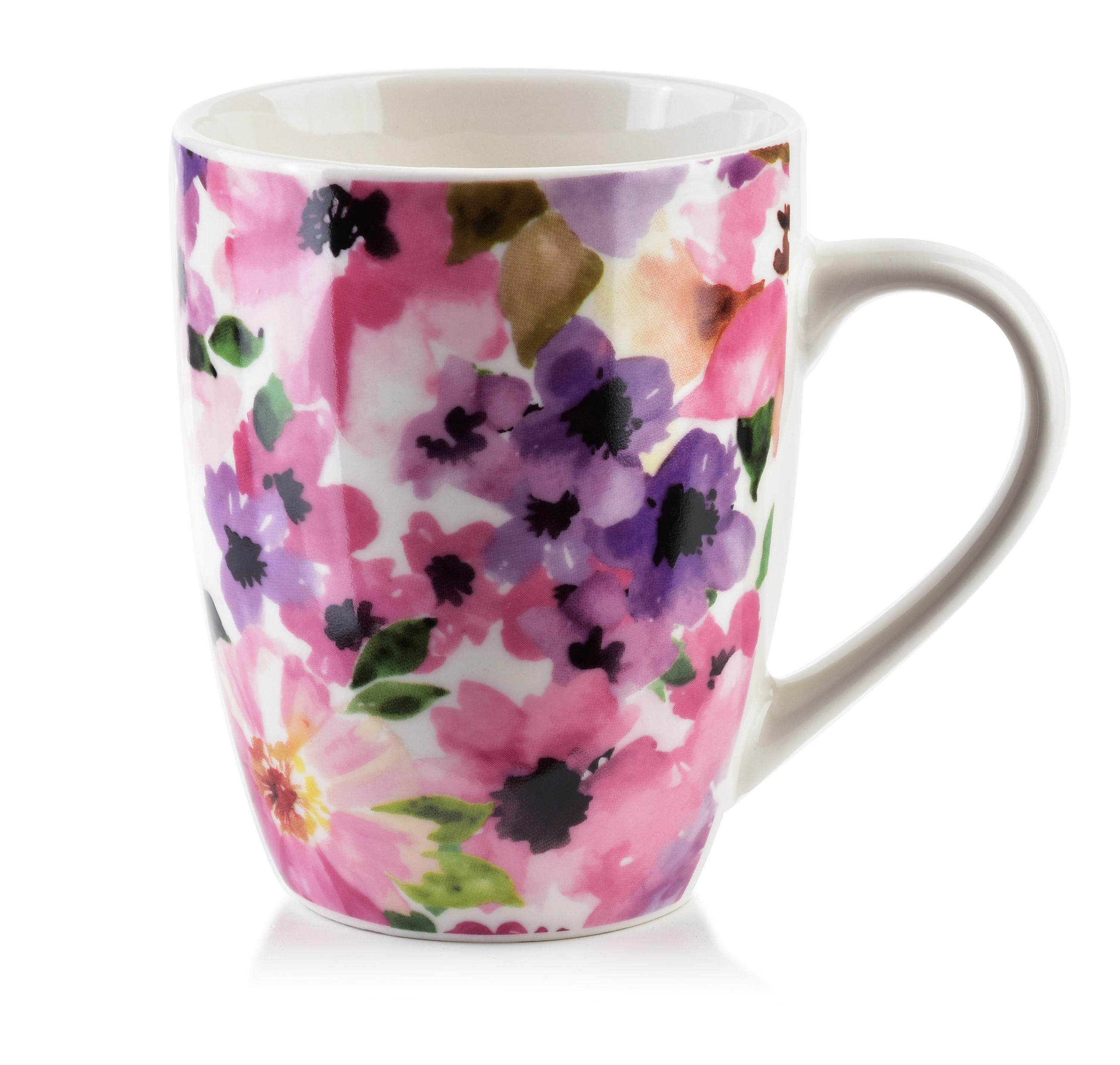 BECHER Eddy Rosa 8/11/10.2 cm Keramik - Dunkelrosa, Keramik (0.36L) - Mondex