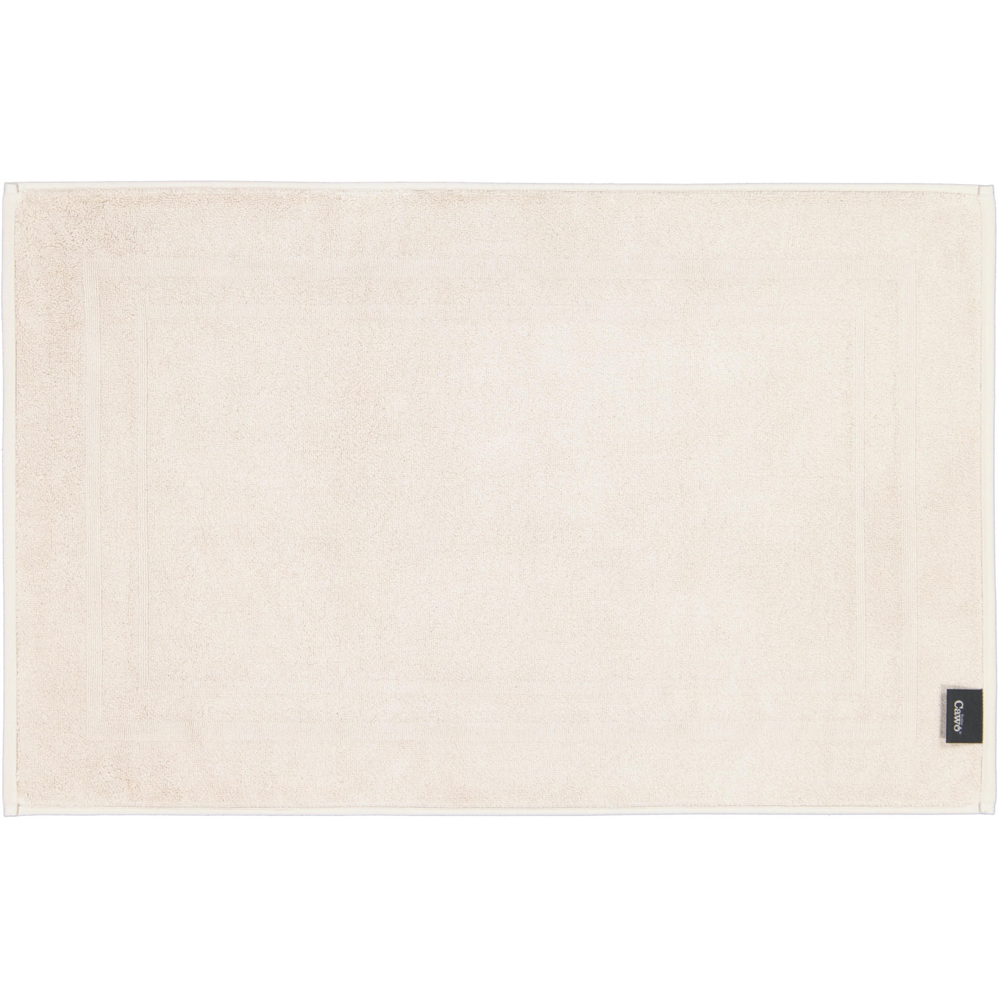 BADEMATTEN CLASSIC 303 TRAVERTIN - 366 - Beige, Textil (50/80cm) - Cawoe