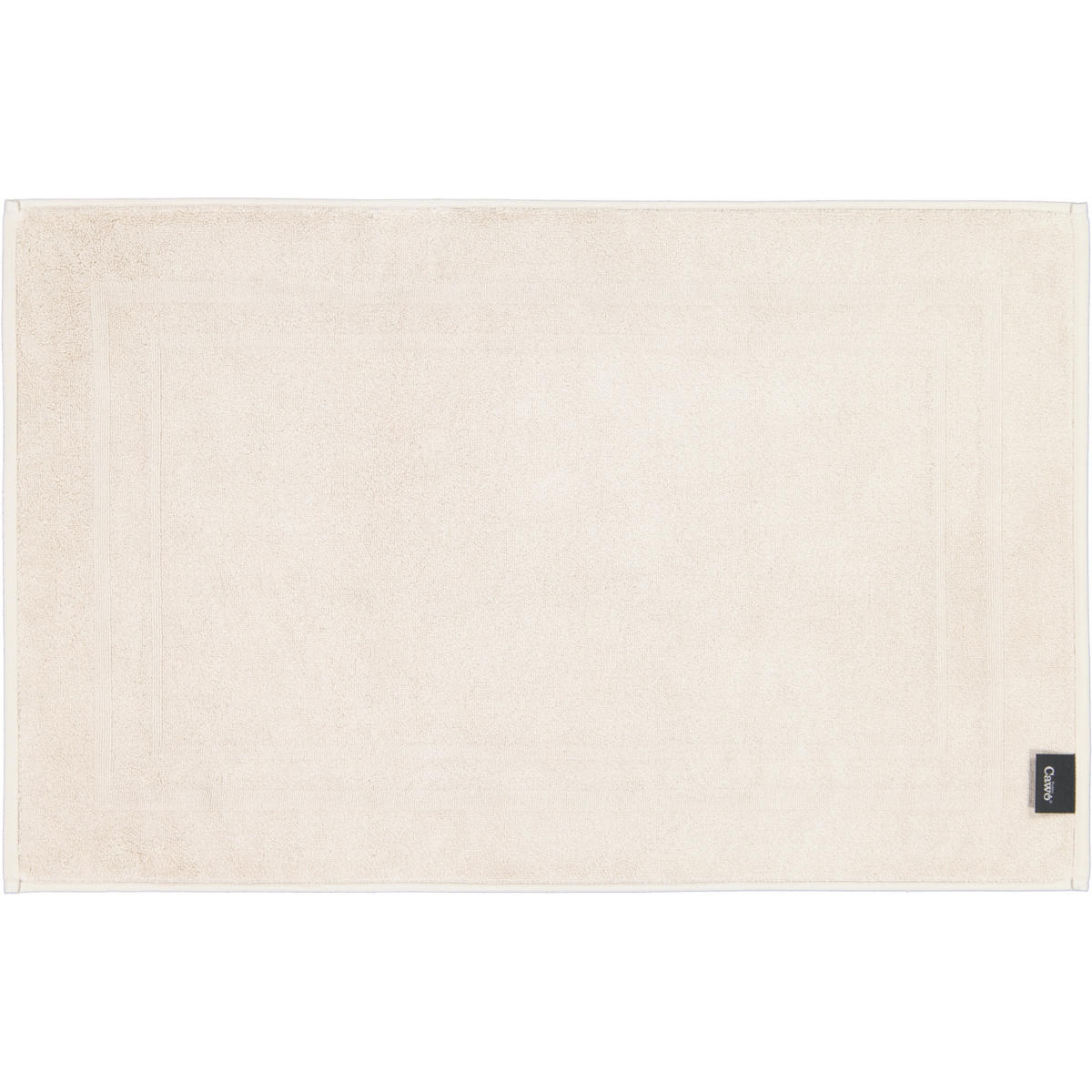 BADEMATTEN CLASSIC 303 TRAVERTIN - 366 - Beige, Textil (50/80cm) - Cawoe