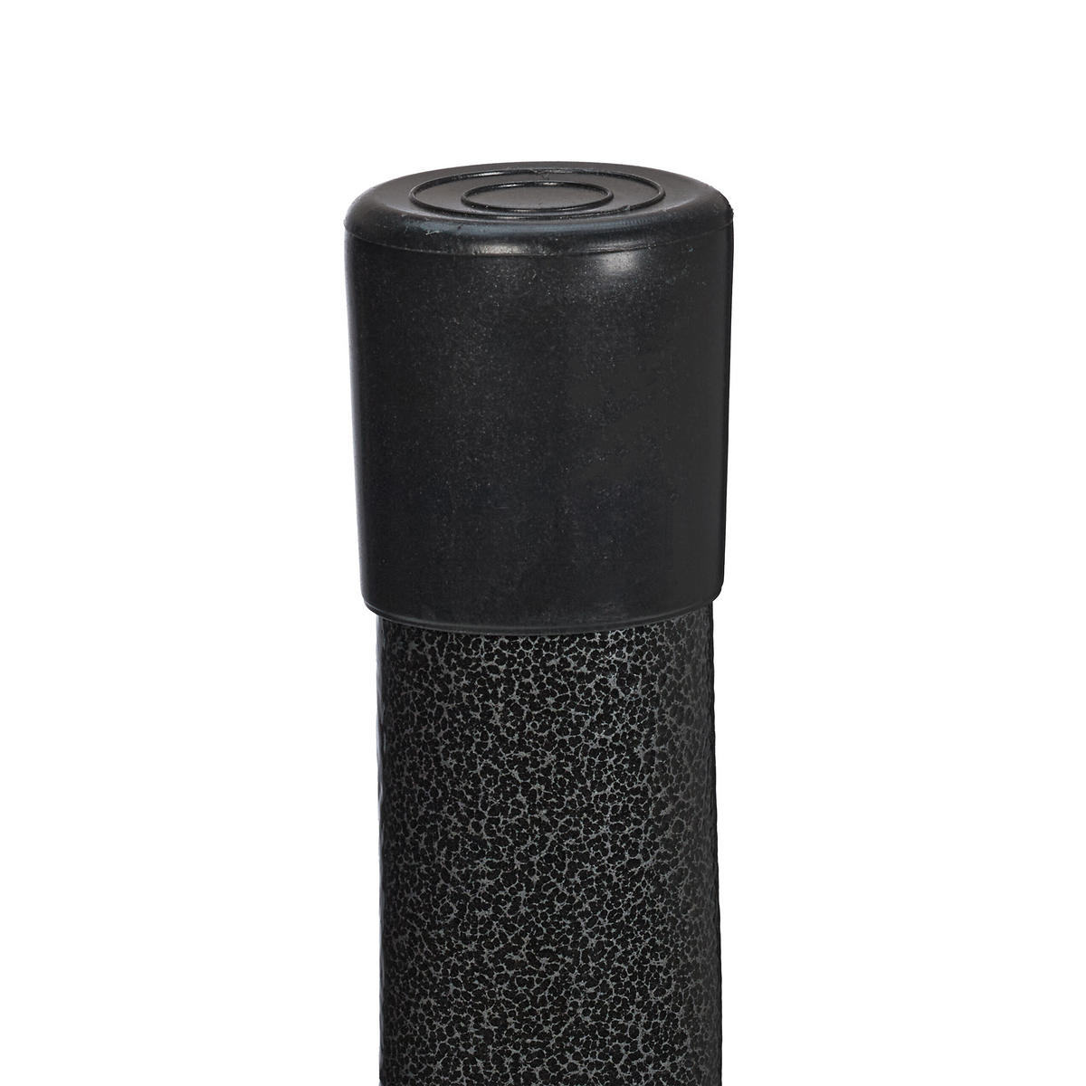 GARTENTISCH - Schwarz, Kunststoff/Metall (60/60/73cm) - Relaxdays