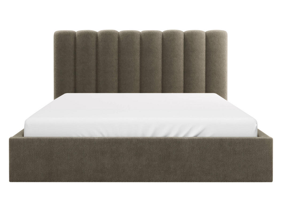 POLSTERBETT Nox - Naturfarben/Braun, Holzwerkstoff/Textil (180/200cm) - MIRJAN24