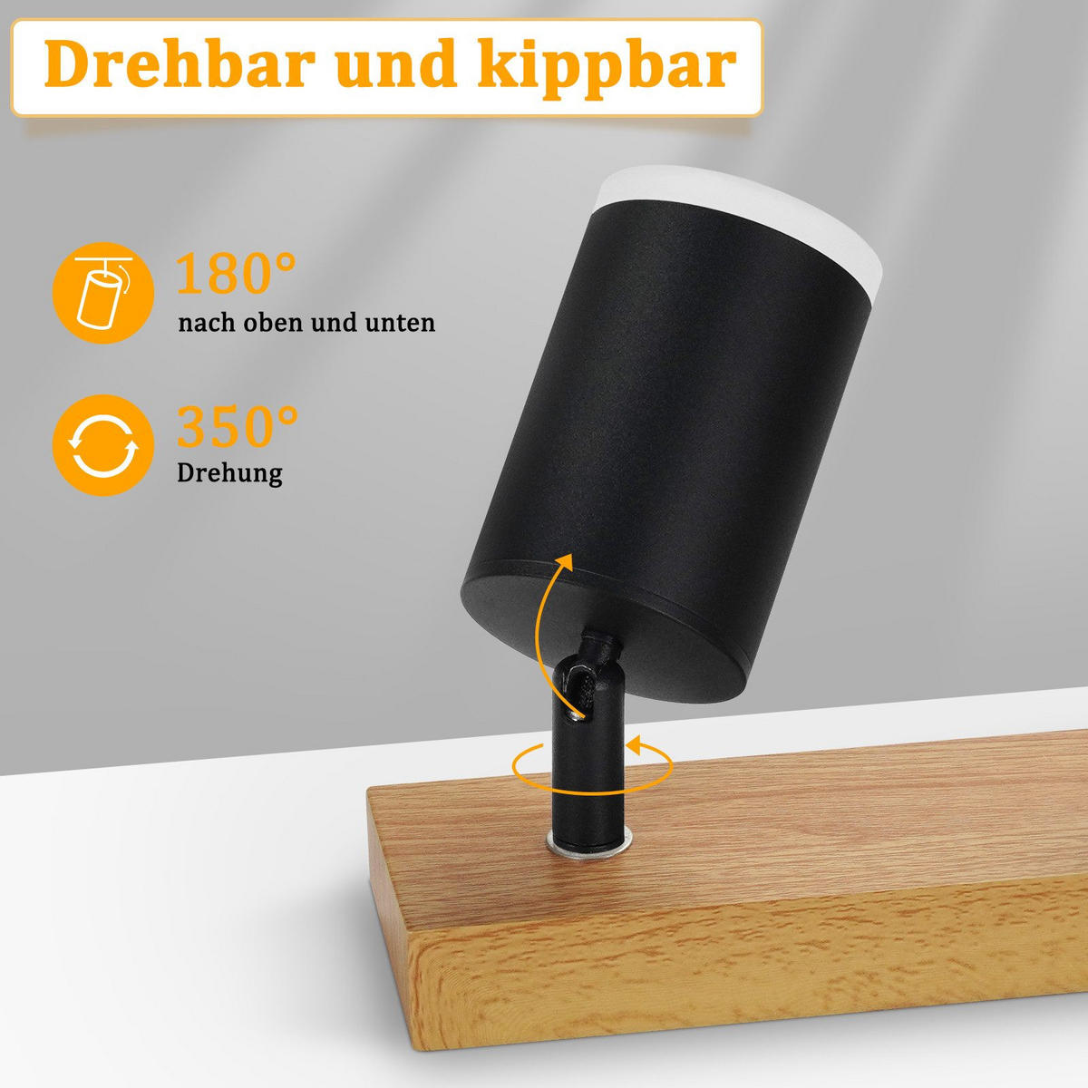 STRAHLER Barsinghausen 4-flammig 54/6/15 cm - Schwarz, Metall (54/6/15cm) - Nettlife