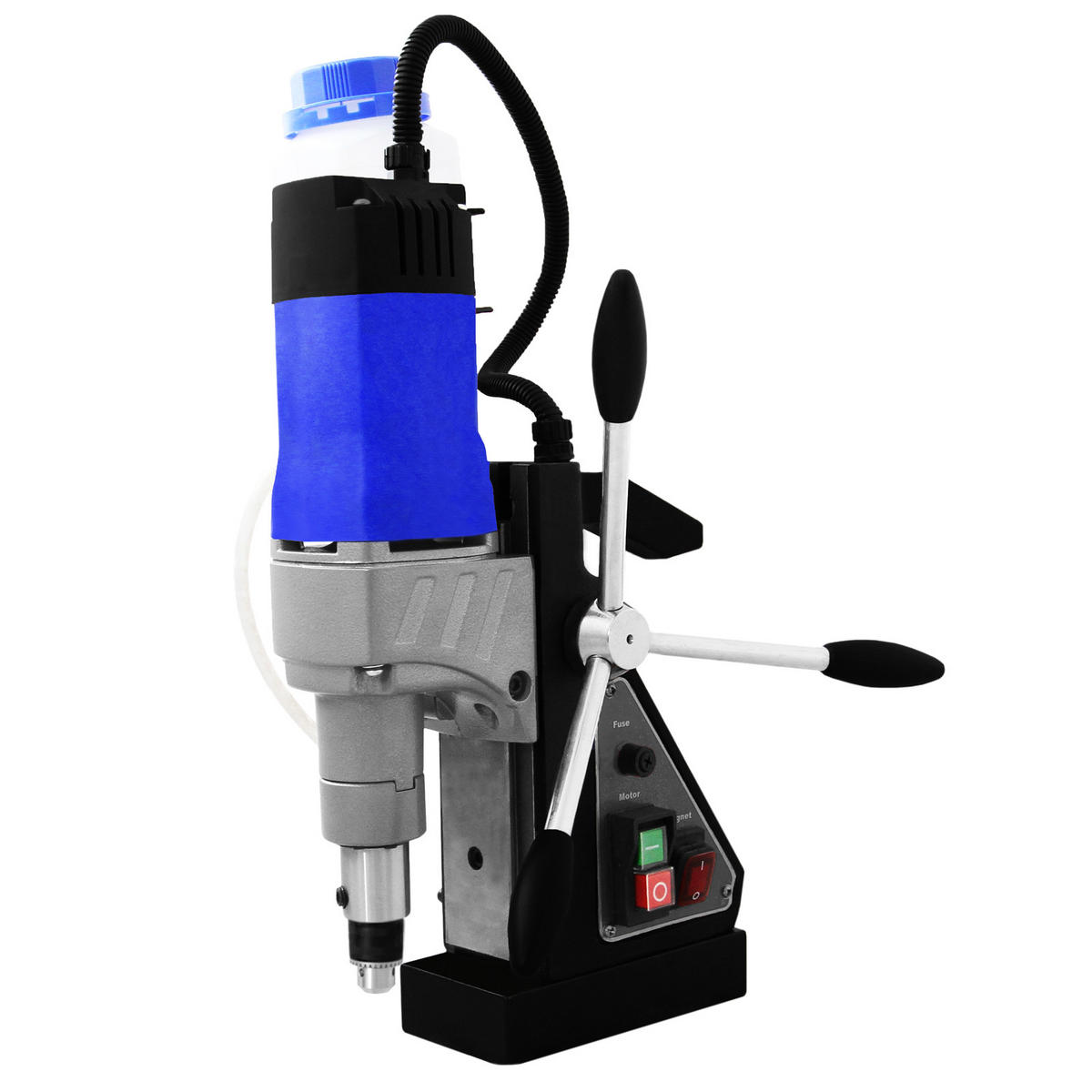 BOHRPRESSE MAGNETISCH - Blau, Metall (20/41/49cm) - T-Mech