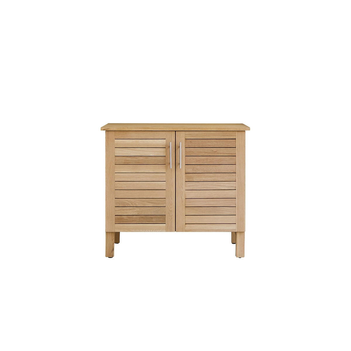 WASCHTISCHUNTERSCHRANK Soho Natur aus Eiche - Naturfarben, Holz (85/75/45cm) - Tikamoon