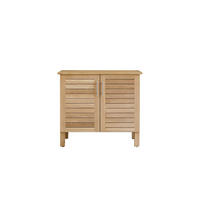 WASCHTISCHUNTERSCHRANK Soho Natur aus Eiche - Naturfarben, Holz (85/75/45cm) - Tikamoon