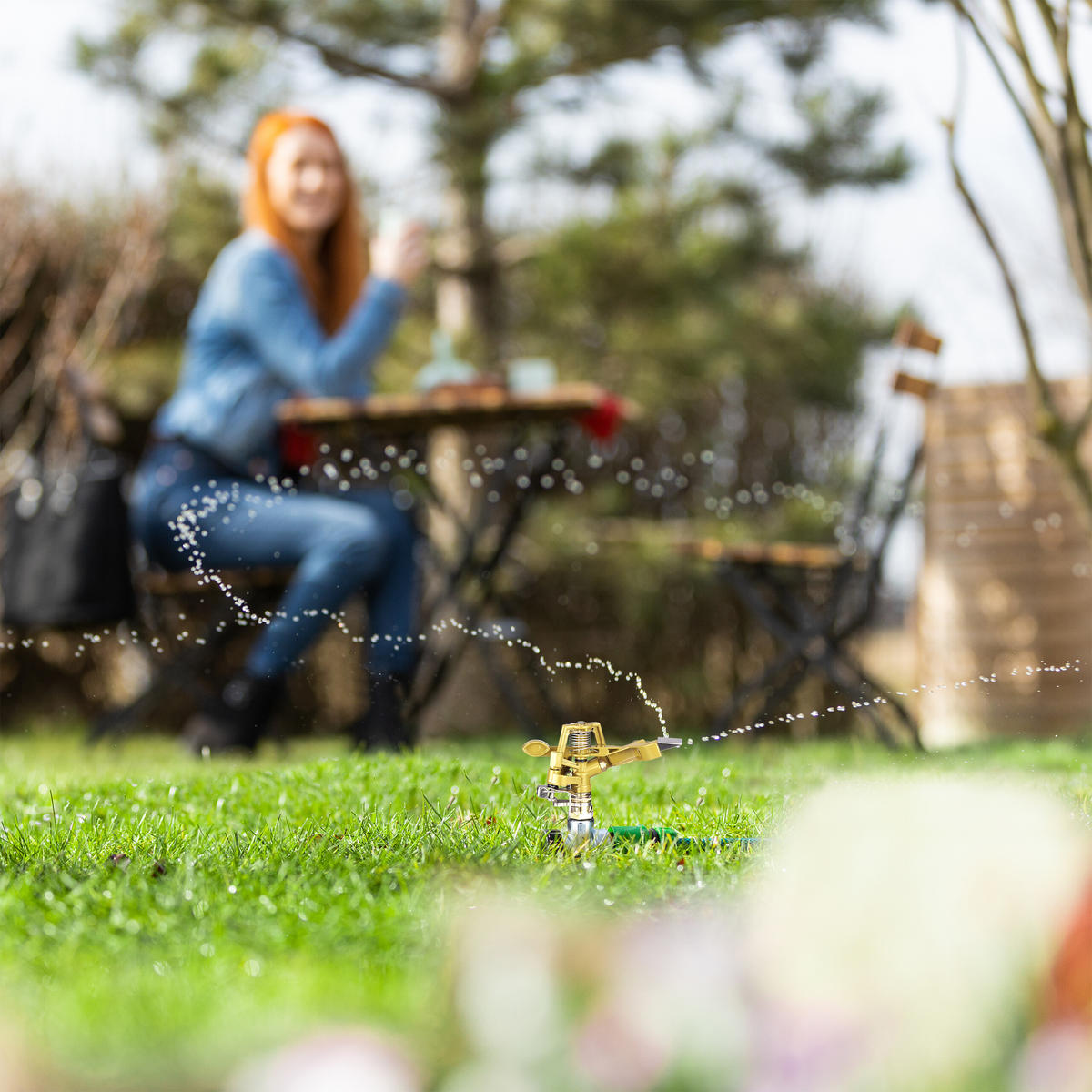 3xIMPULSREGNER - Multicolor, Kunststoff/Metall (11/29/6cm) - Relaxdays