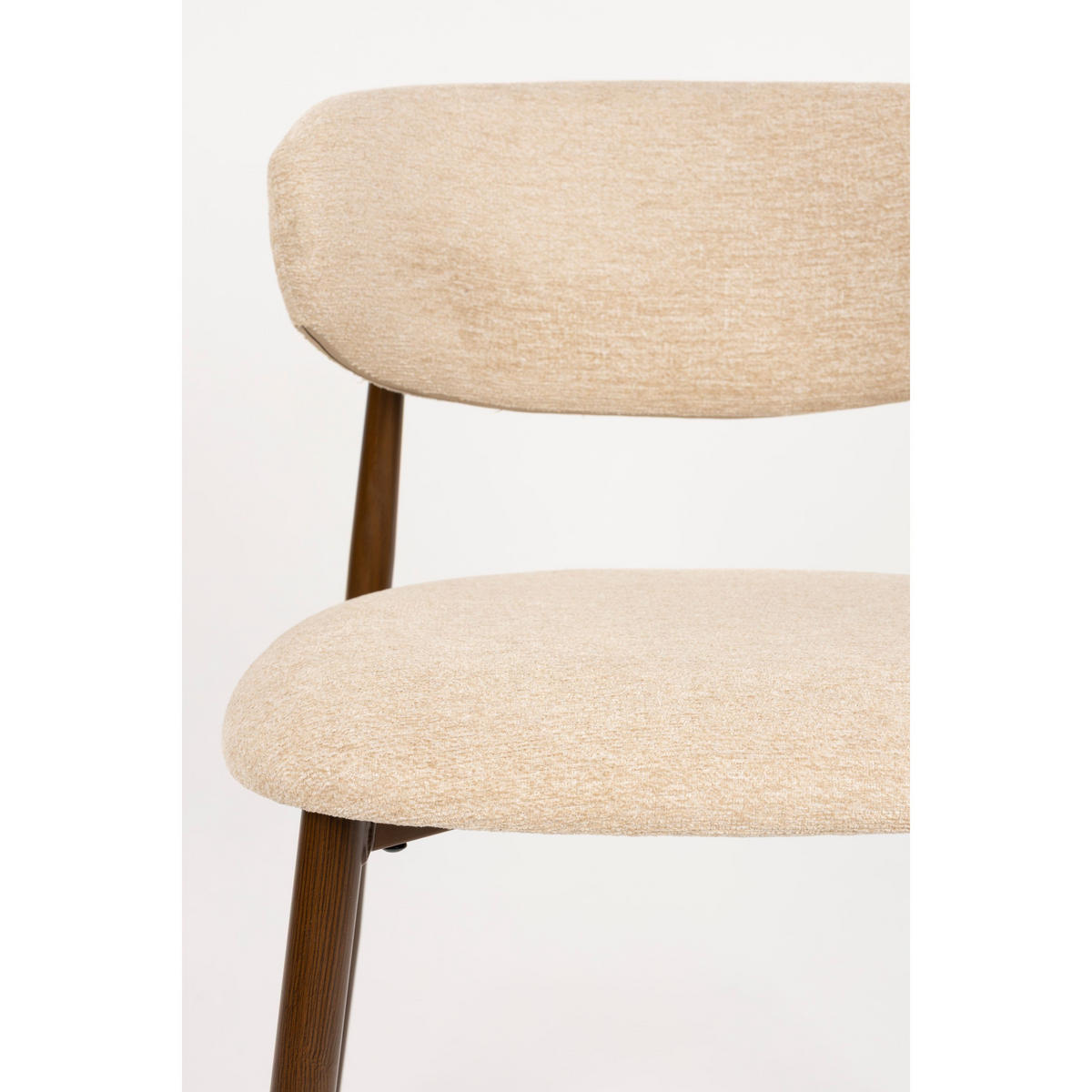 ESSZIMMERSTUHL Noor Beige - 2 er Set - Beige, Kunststoff (51/77.5/53cm) - Housecraft Living
